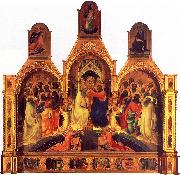 Lorenzo Monaco The Coronation of the Virgin USA oil painting reproduction